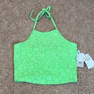BP Green crop top